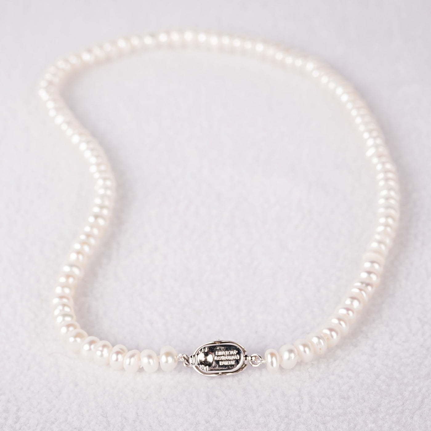 3mm Freshwater Pearl choker - 14 inch