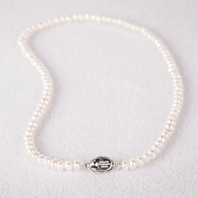 3mm Freshwater Pearl choker - 14 inch