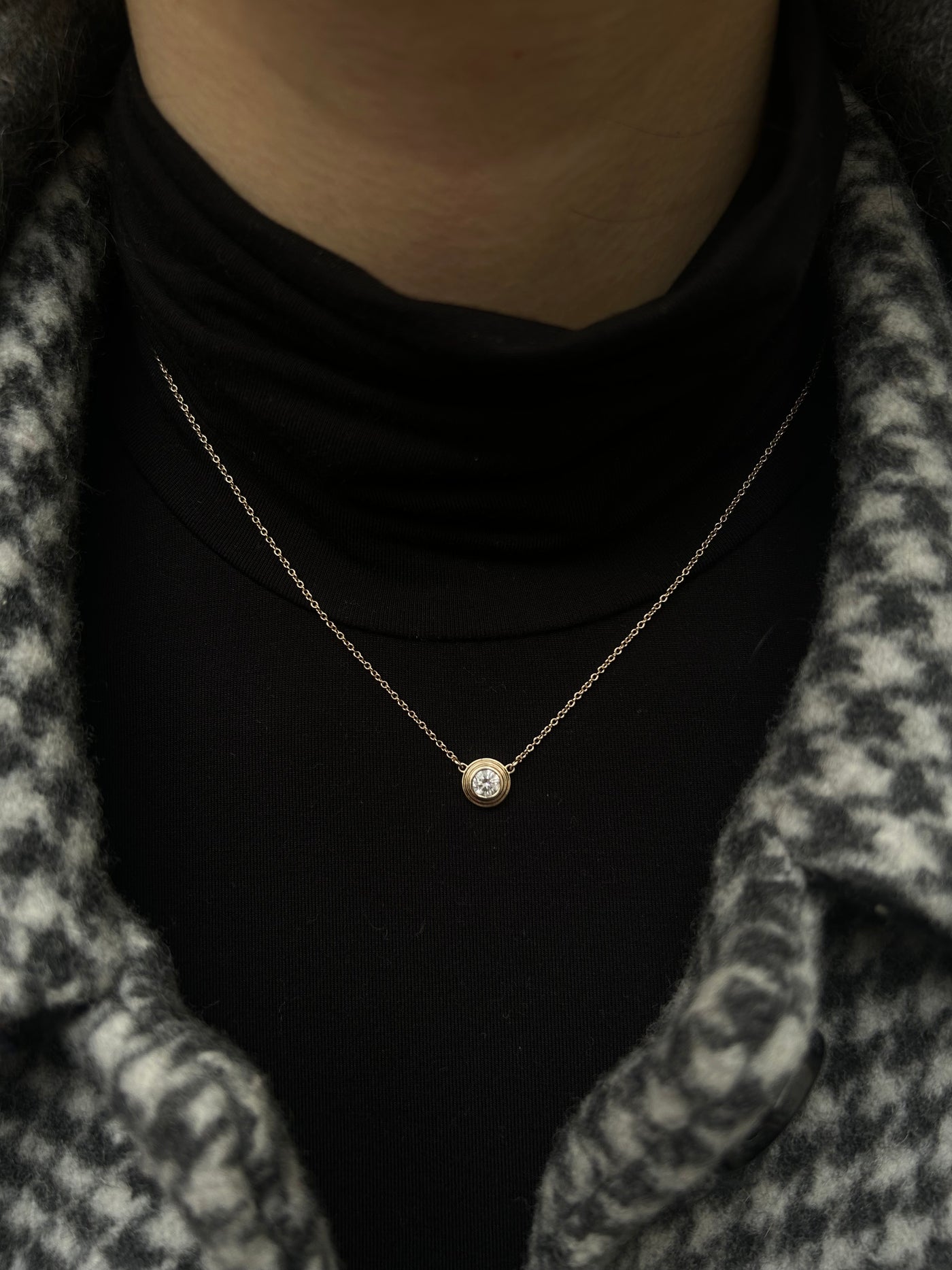 The Joan Necklace - Lab Diamond 14k Gold
