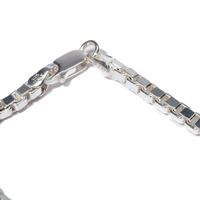Box Link Sterling Silver Chain
