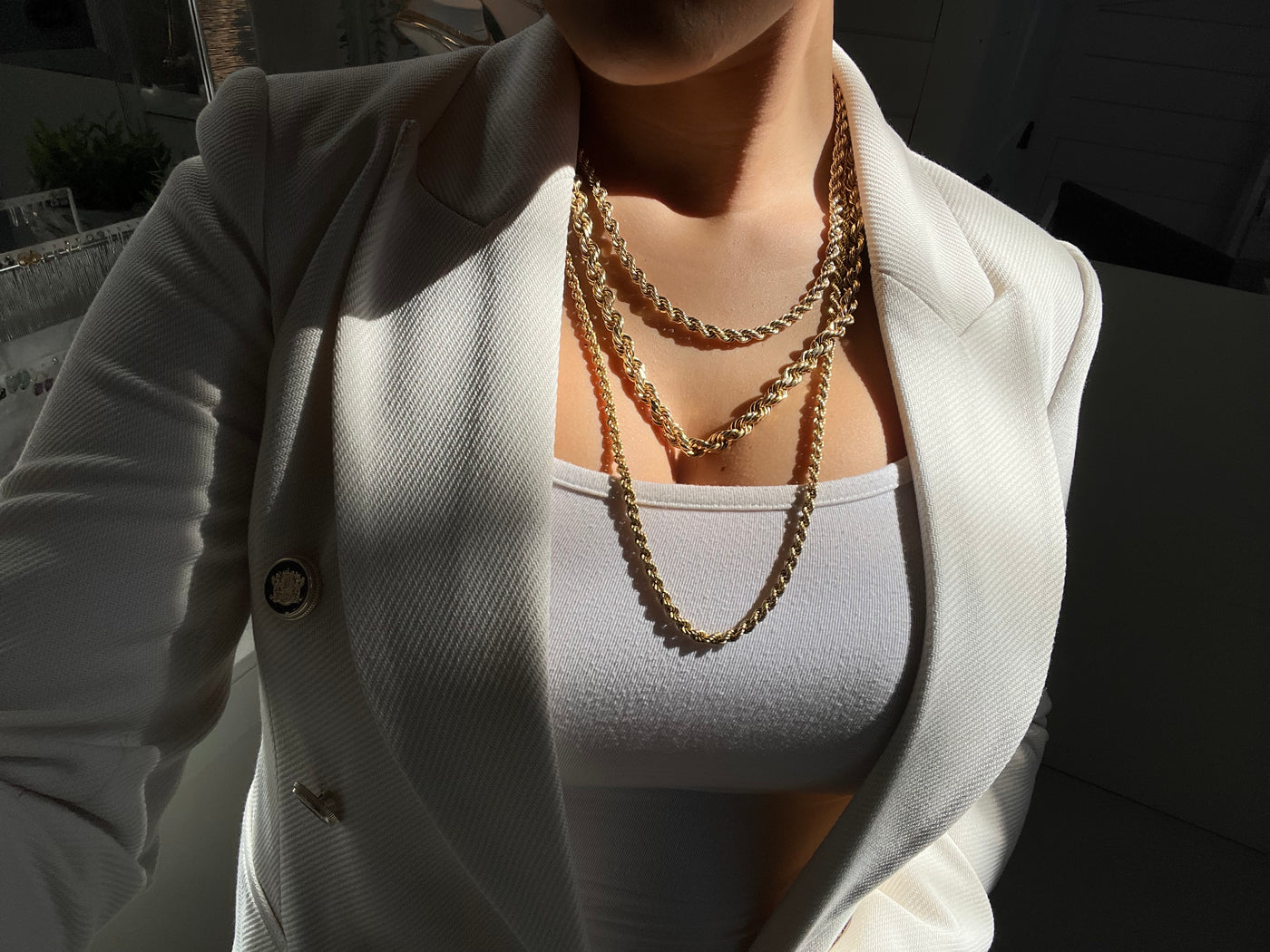 Oversized Rope Chain – 10k Gold