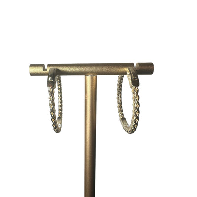 Inside Out Hoop Earring - Gold Vermeil