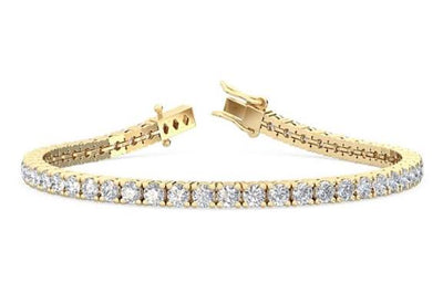 Gold Vermeil Tennis Bracelet