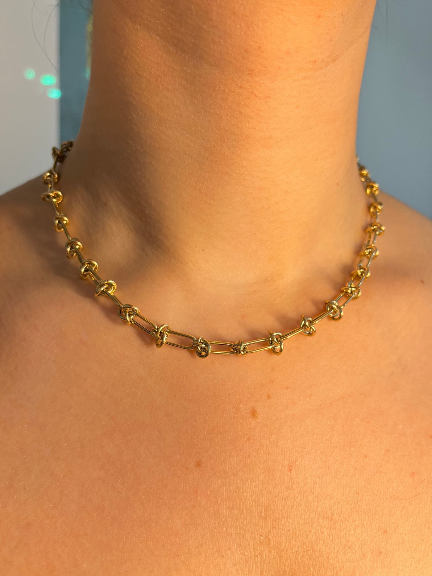 The Love-Knot Paperclip Necklace
