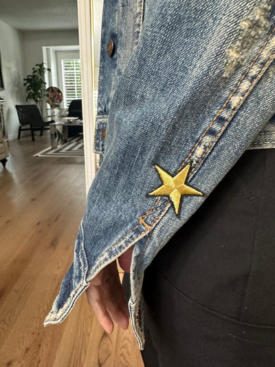 Stevie Nicks Jean Jacket - Made to order