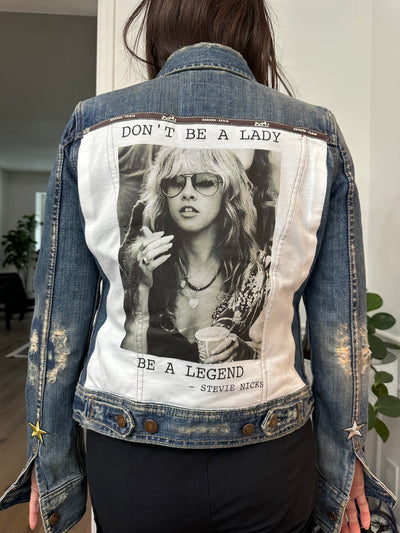 Stevie Nicks Jean Jacket - Made to order