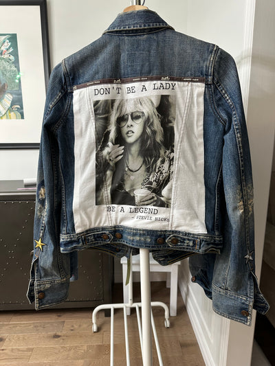 Stevie Nicks Jean Jacket - Made to order
