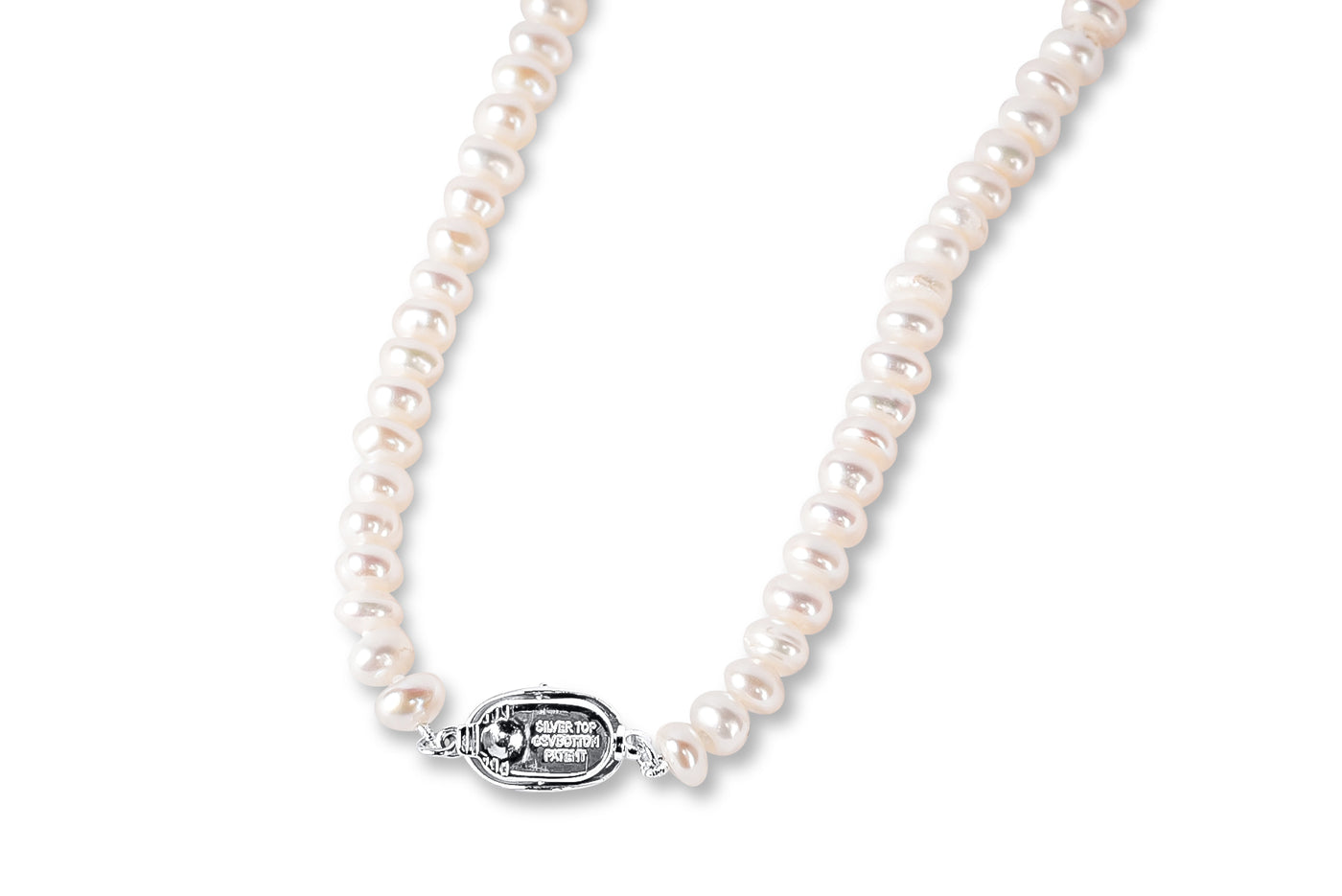 3mm Natural Pearl Necklace - Cream 15 / 16 inches
