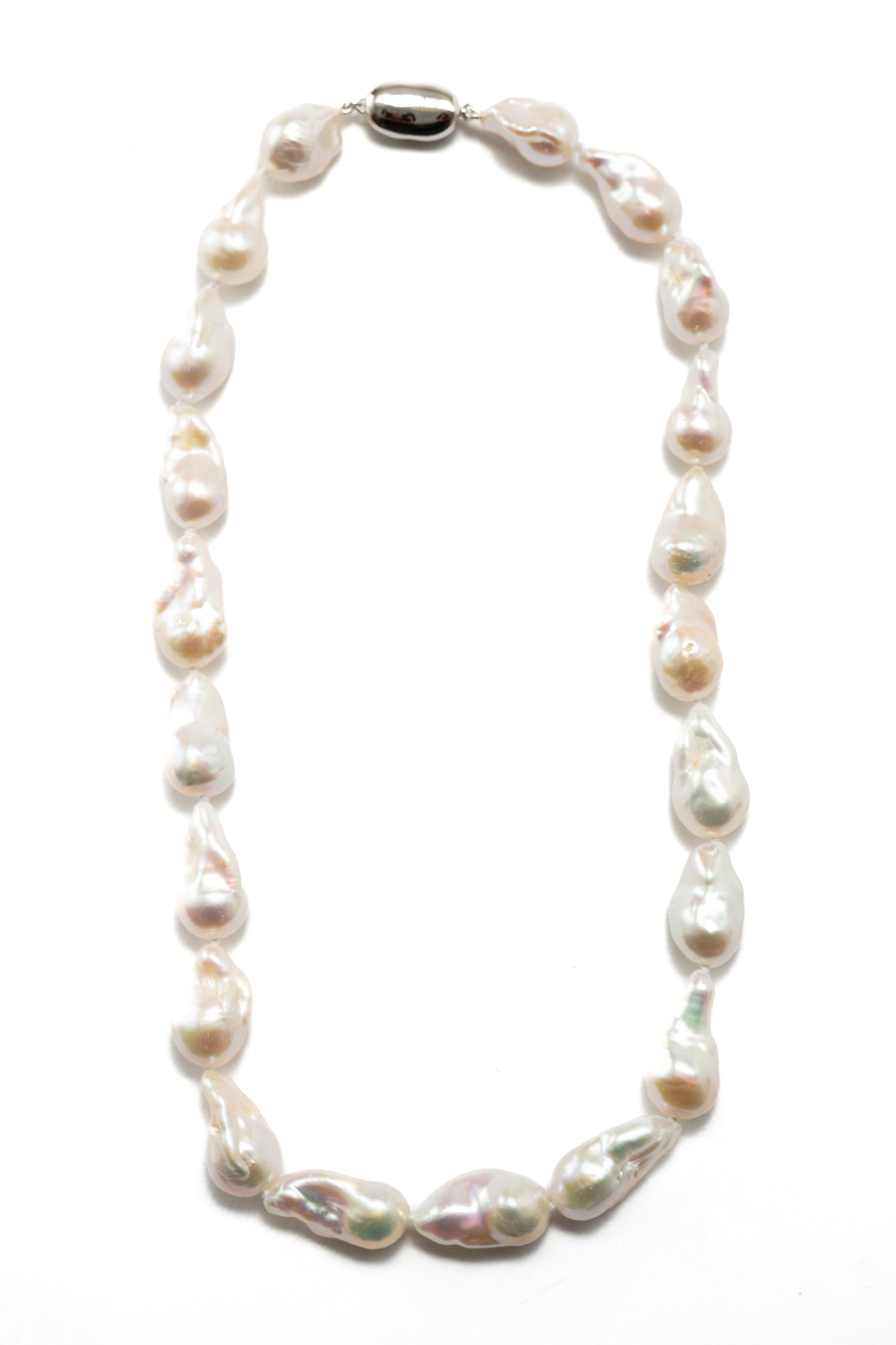 Natural Baroque Pearl Necklace - 16 inches