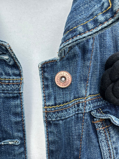 AC/DC Jean jacket - album cover