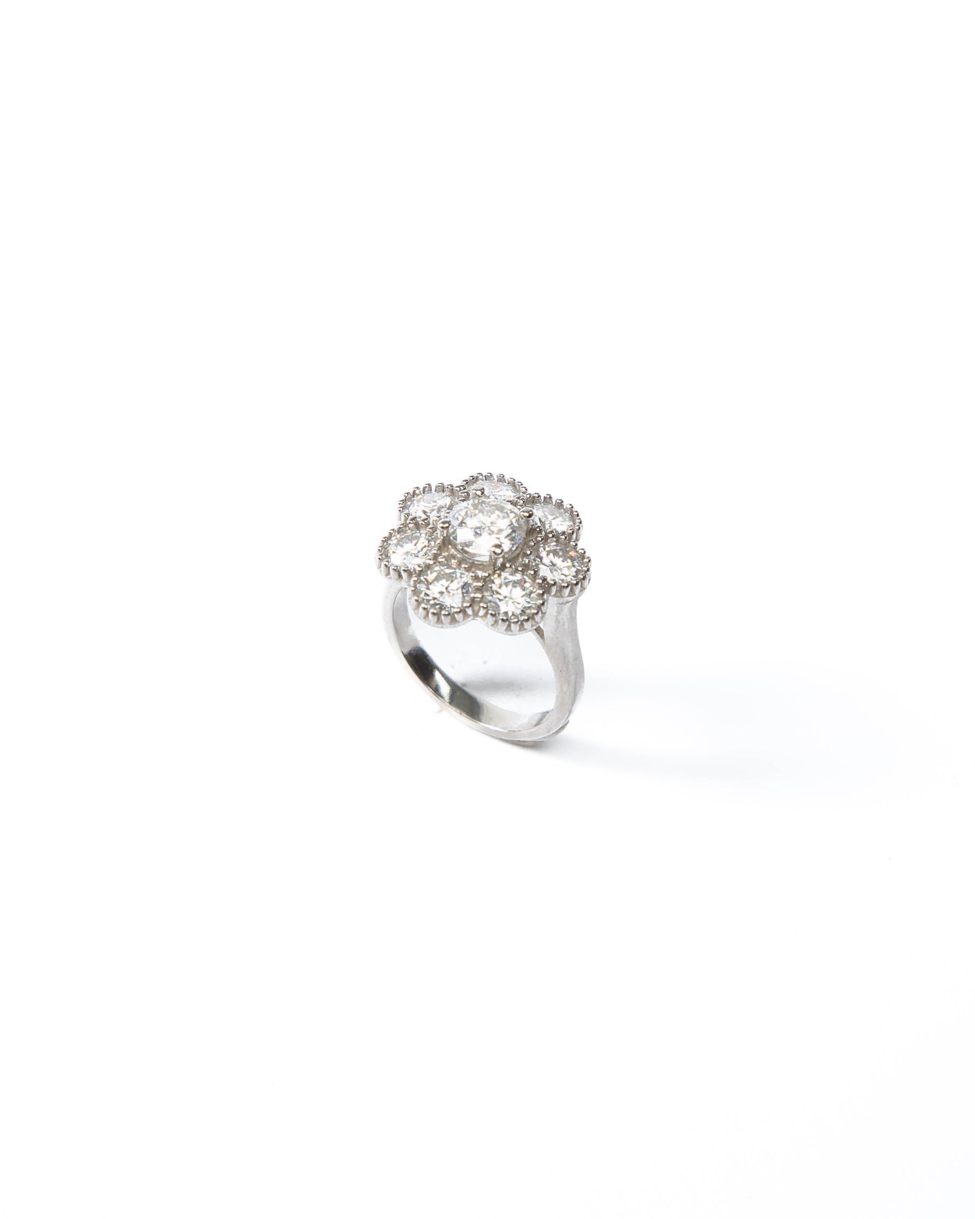 Bloom Ring - Moissanites