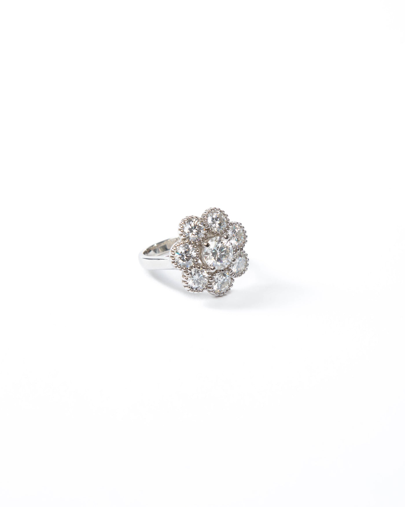 Bloom Ring - Moissanites