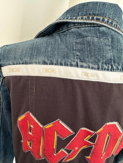 AC/DC Jean jacket - album cover