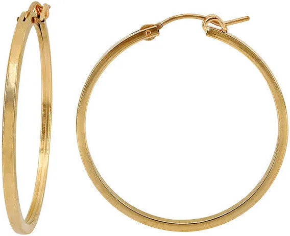 14k Gold Filled  Hoops