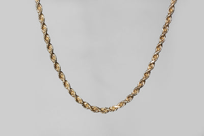 Rope Chain Vintage – 10k Yellow Gold