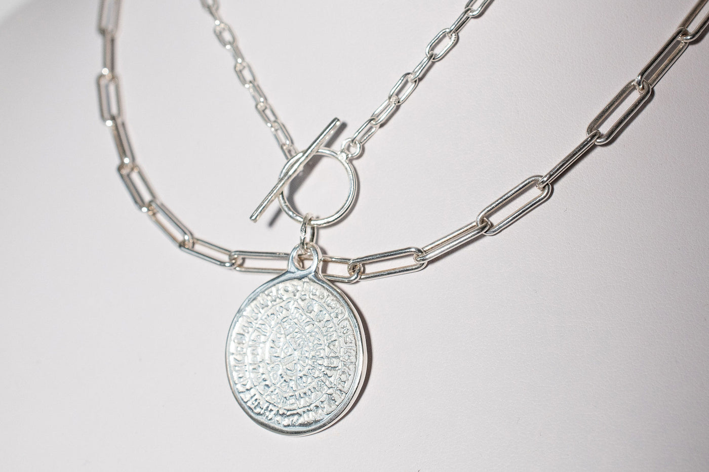 Roman Pendant - Sterling Silver