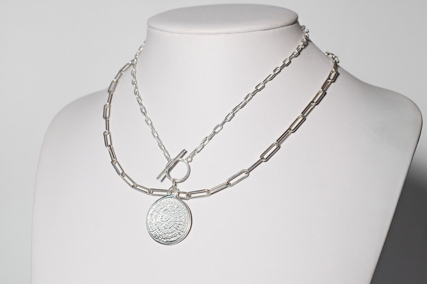 Roman Pendant - Sterling Silver