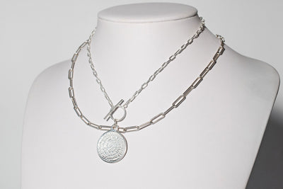 Roman Pendant - Sterling Silver