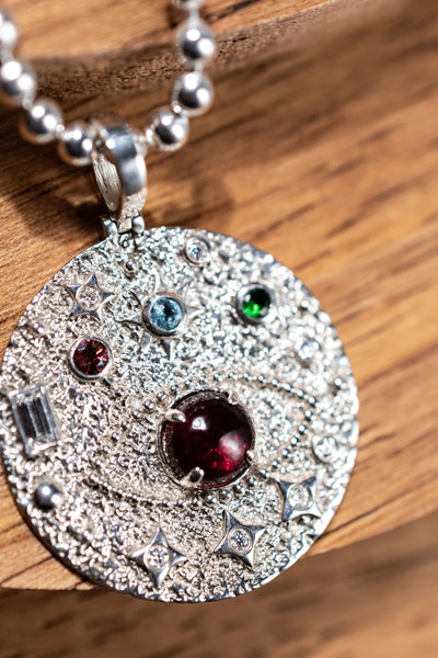 Evil eye Necklace - Sterling Silver