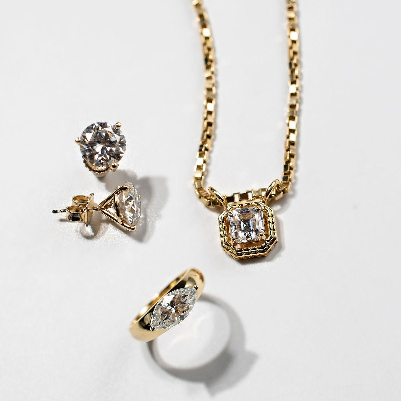 1/2ct Pinky ring - 10k gold