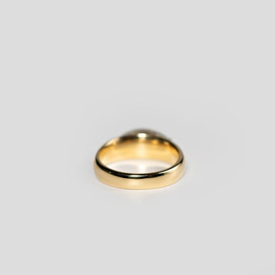 1/2ct Pinky ring - 10k yellow gold