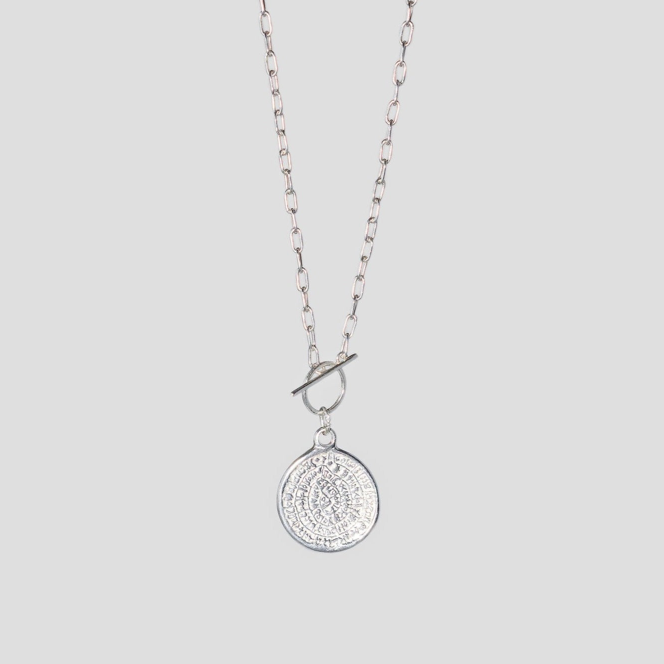 Roman Pendant - Sterling Silver