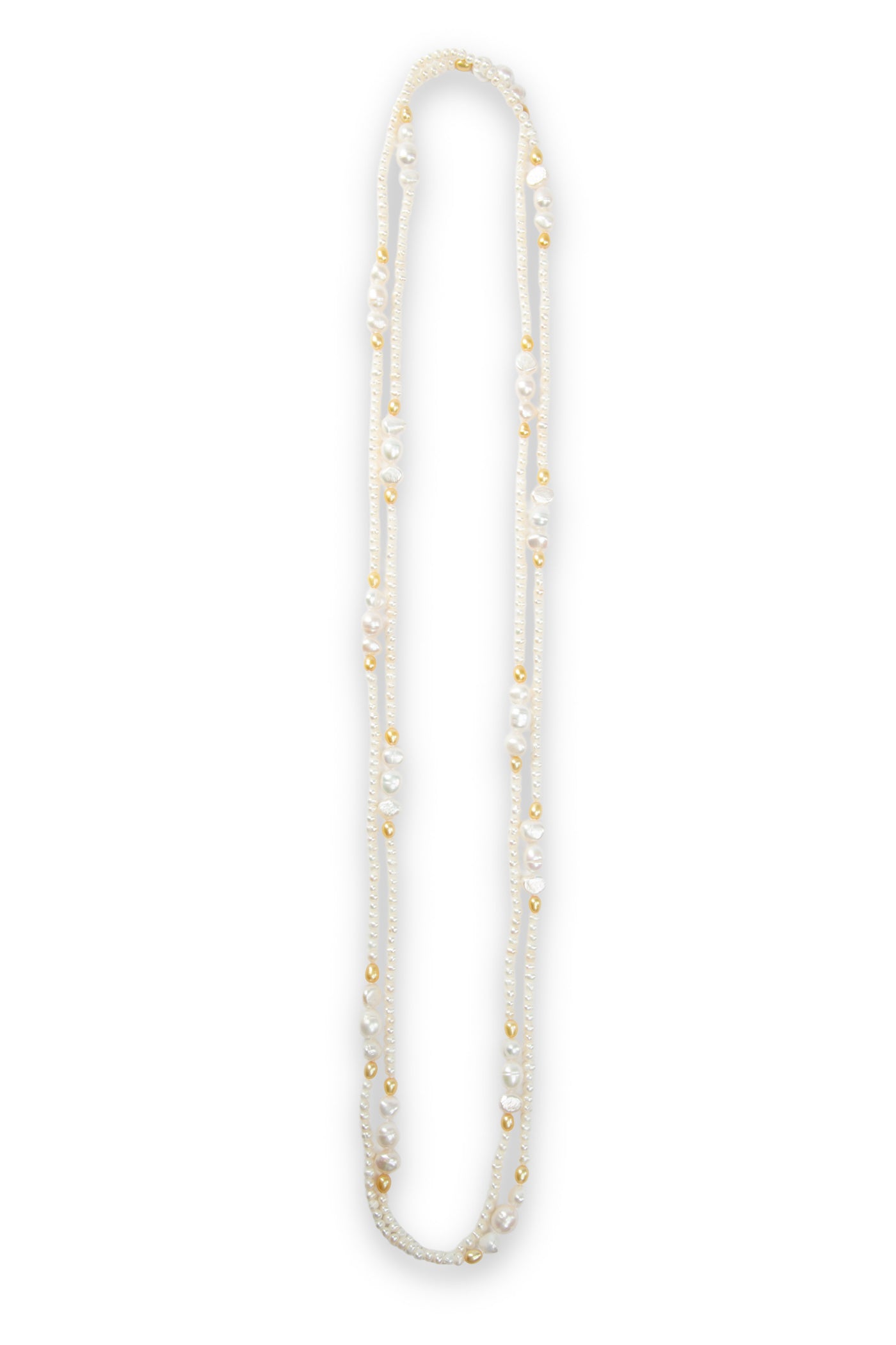 Paris Pearls - White & Gold