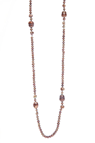 Paris Pearls - Chocolate Brown