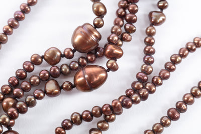 Paris Pearls - Chocolate Brown