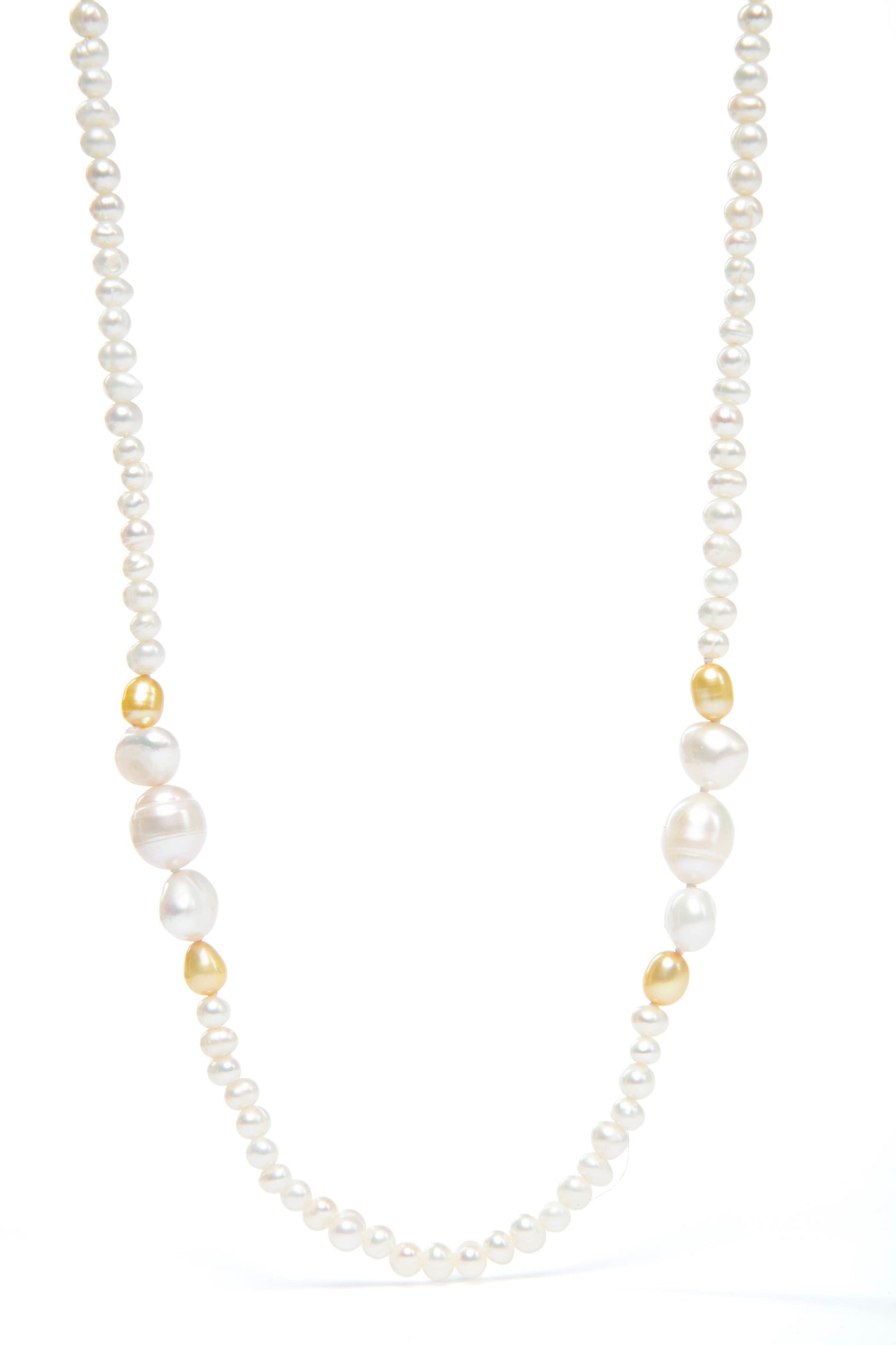 Paris Pearls - White & Gold