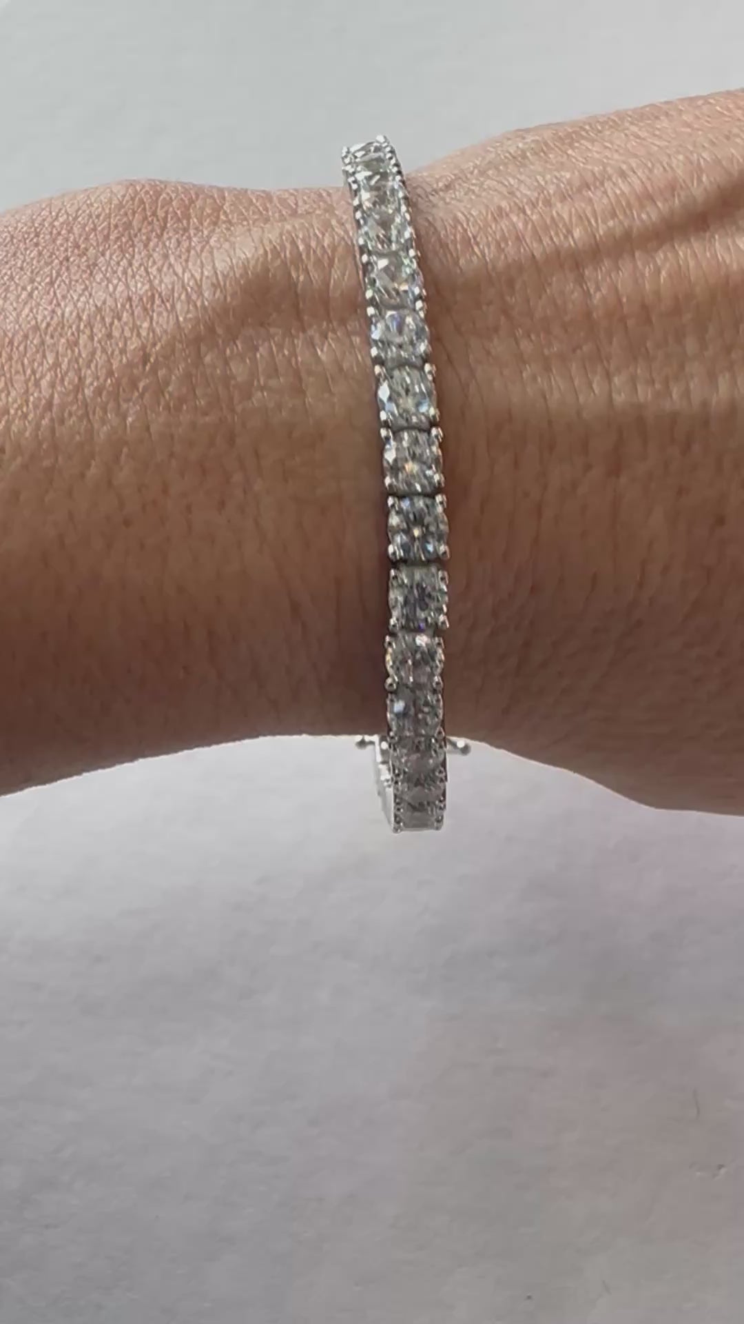 Sterling Silver Tennis Bracelet