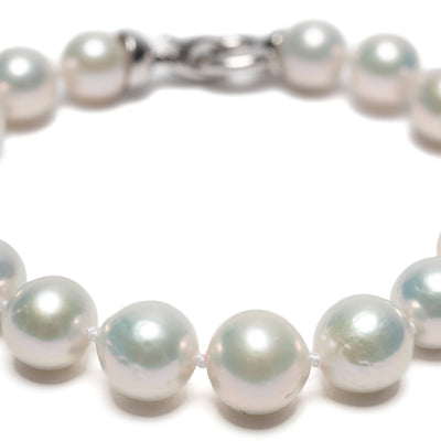 Baroque White Pearl Bracelet