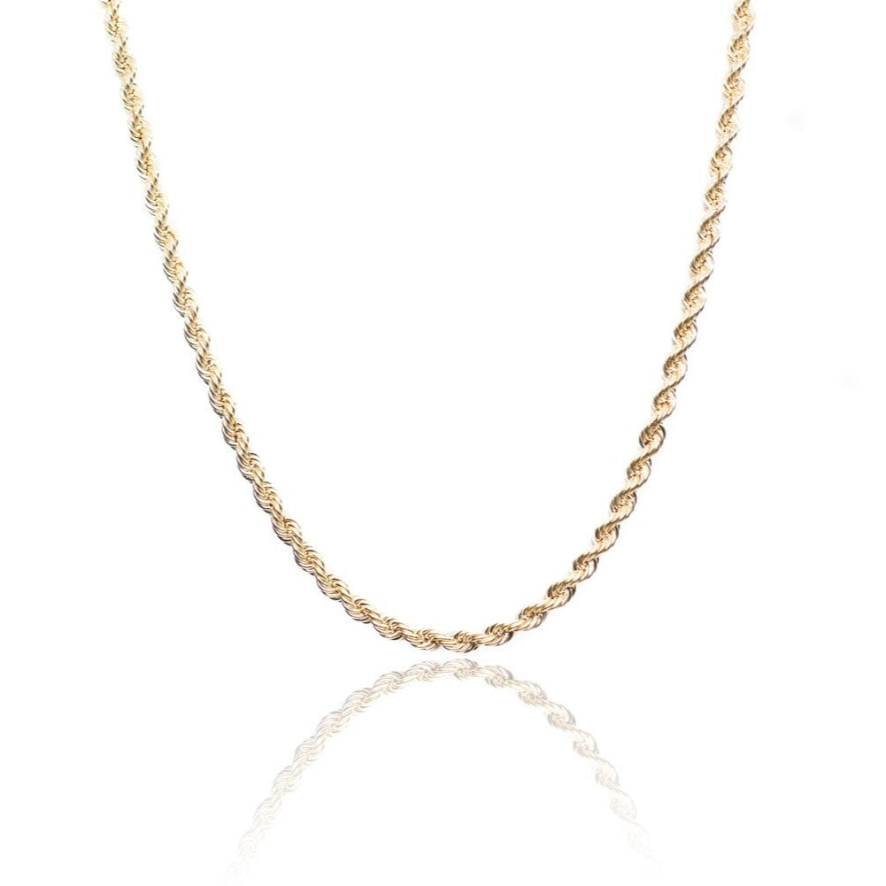 Rope Chain Vintage – 10k Yellow Gold