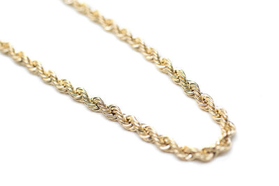 Rope Chain Vintage – 10k Yellow Gold