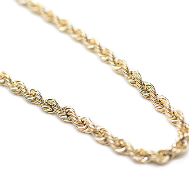 Oversized Rope Chain – 10k Gold