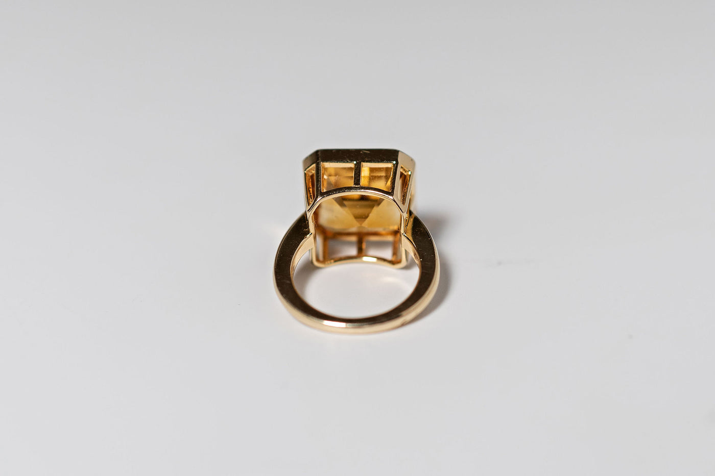 7.88ct Pinky Ring – Orange Citrine