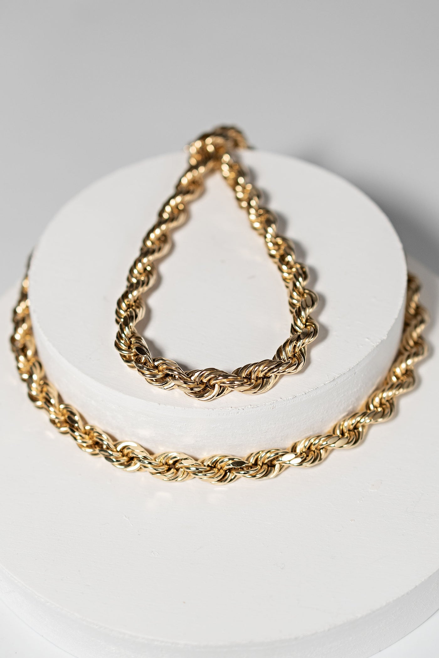 Oversized Rope Chain – 10k Gold